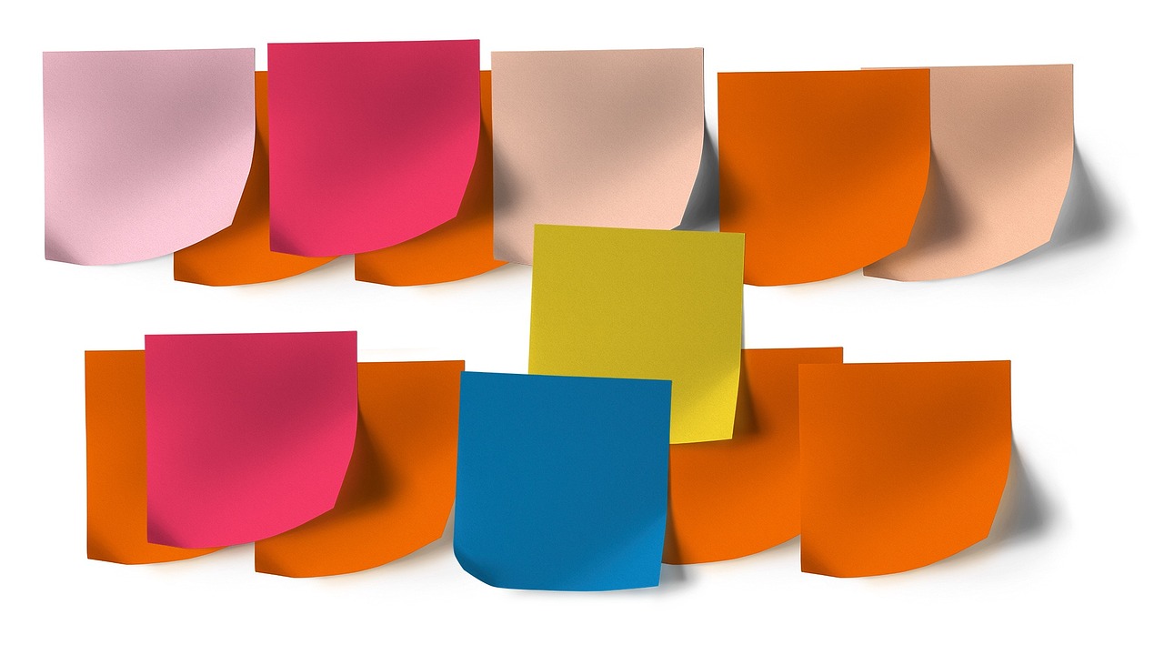 ux design workshop sticky notes